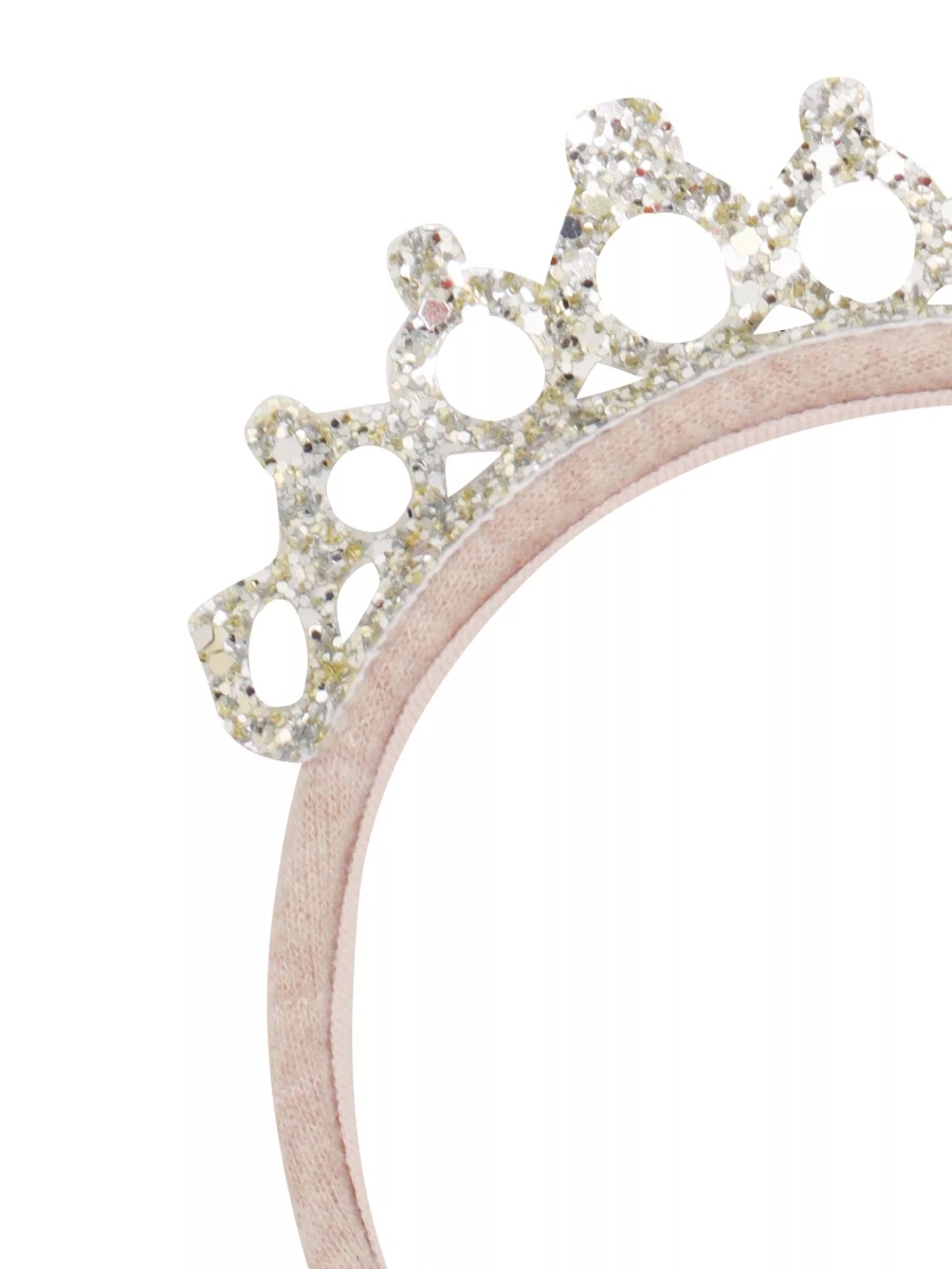HEADBAND WITH GLITTER CROWN - Img 2