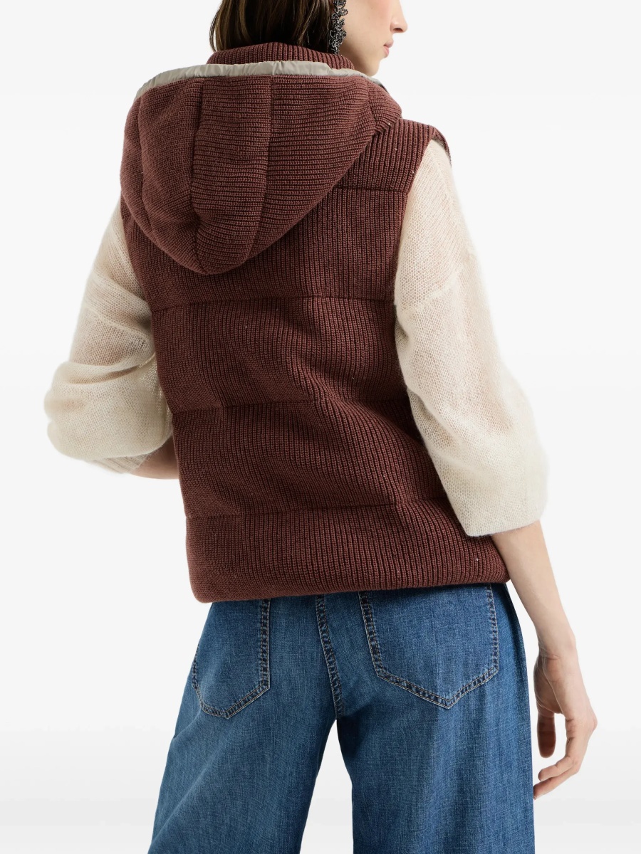 Hooded Down Vest - Img 5