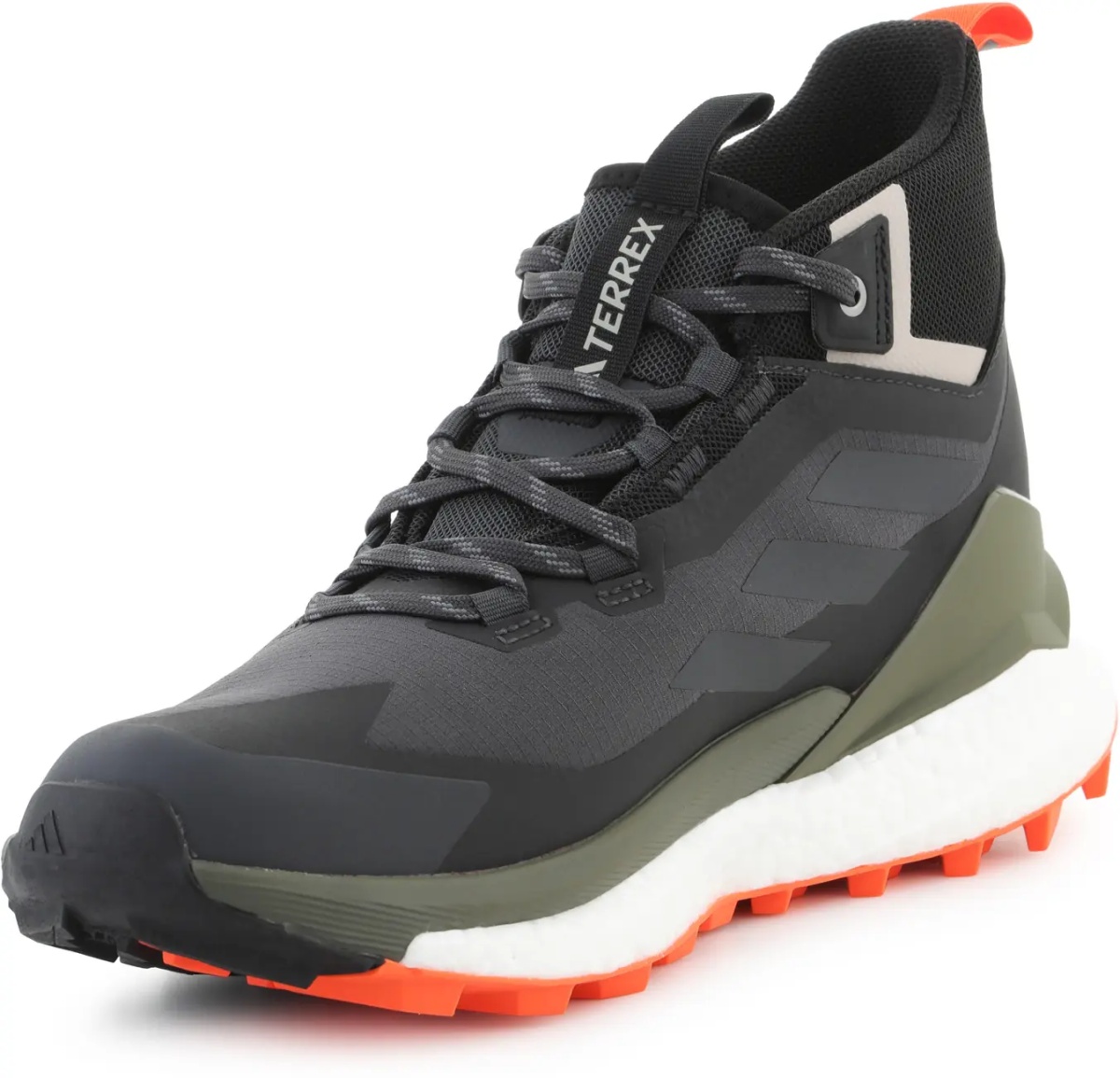 Incaltaminte Adidas Terrex Free Hiker GORE-TEX Hiking Shoes 2.0 carbon/grey six/core black - Img 3