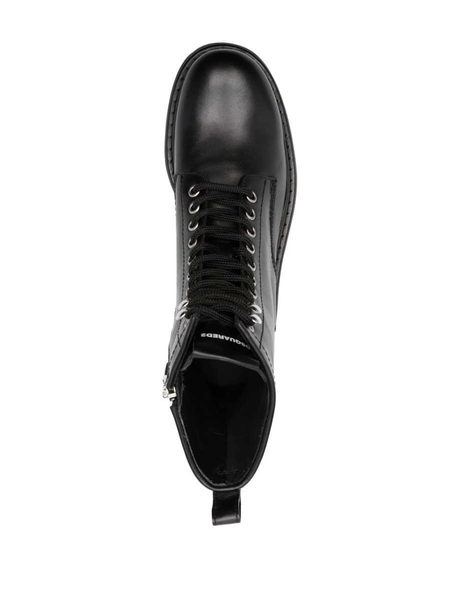 Incaltaminte DSQUARED2 neagra din piele - Img 4