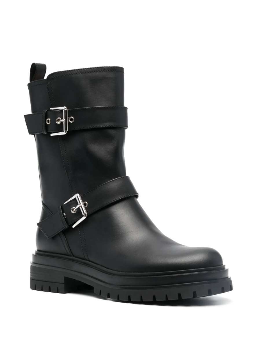 Incaltaminte Gianvito Rossi neagra din piele - Img 2