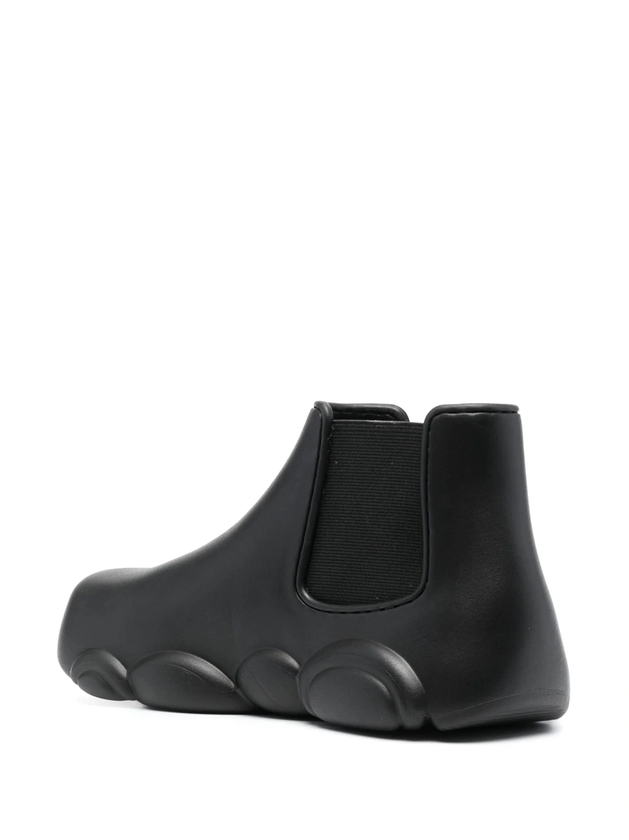 Incaltaminte Moschino neagra din cauciuc - Img 3
