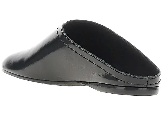 Incaltaminte Pantent and brushed leather mules - Img 3
