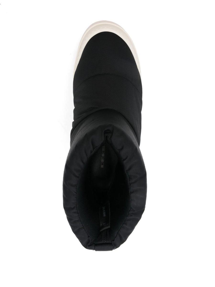 Incaltaminte Rick Owens neagra din material textil - Img 4