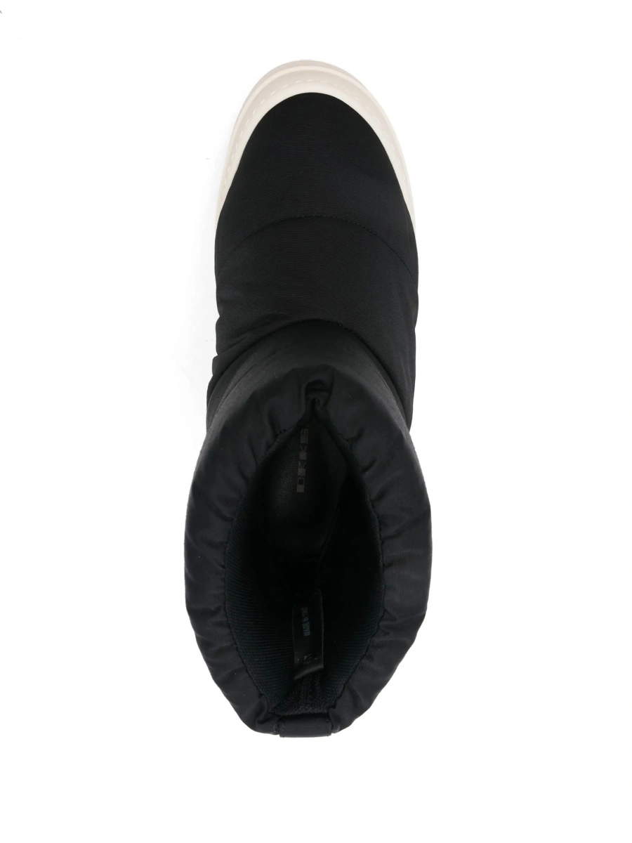 Incaltaminte Rick Owens neagra din material textil - Img 4
