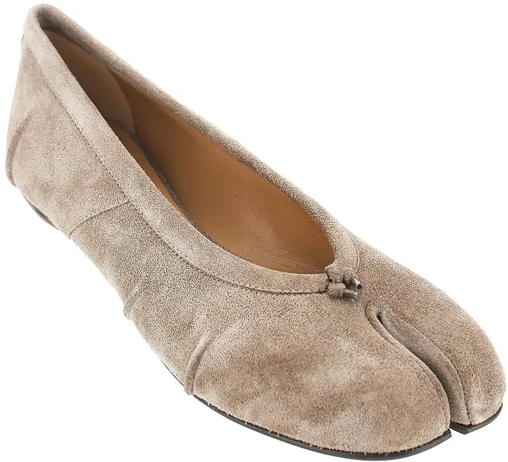 Incaltaminte Suede leather Tabi ballerinas - Img 2