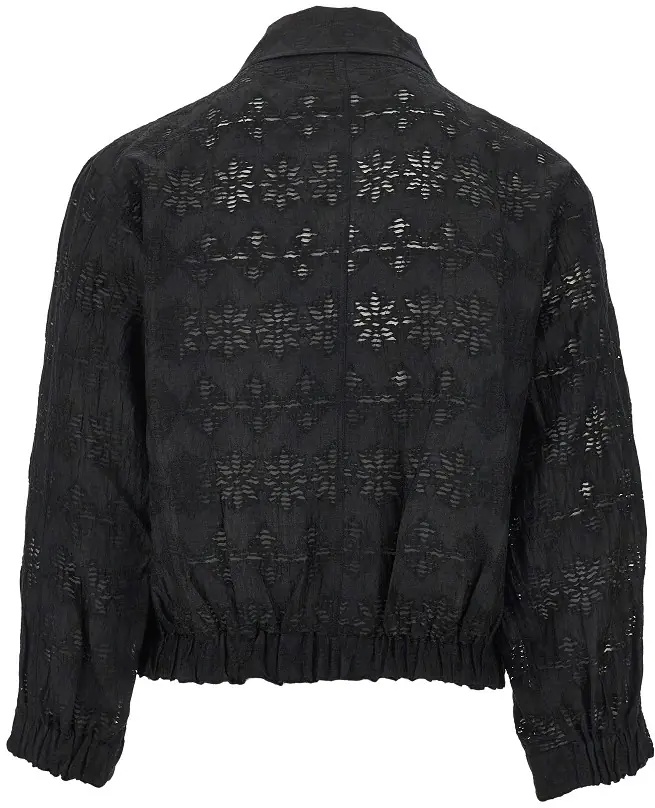 Jacheta 'Ares' linen-blend blouson - Img 3
