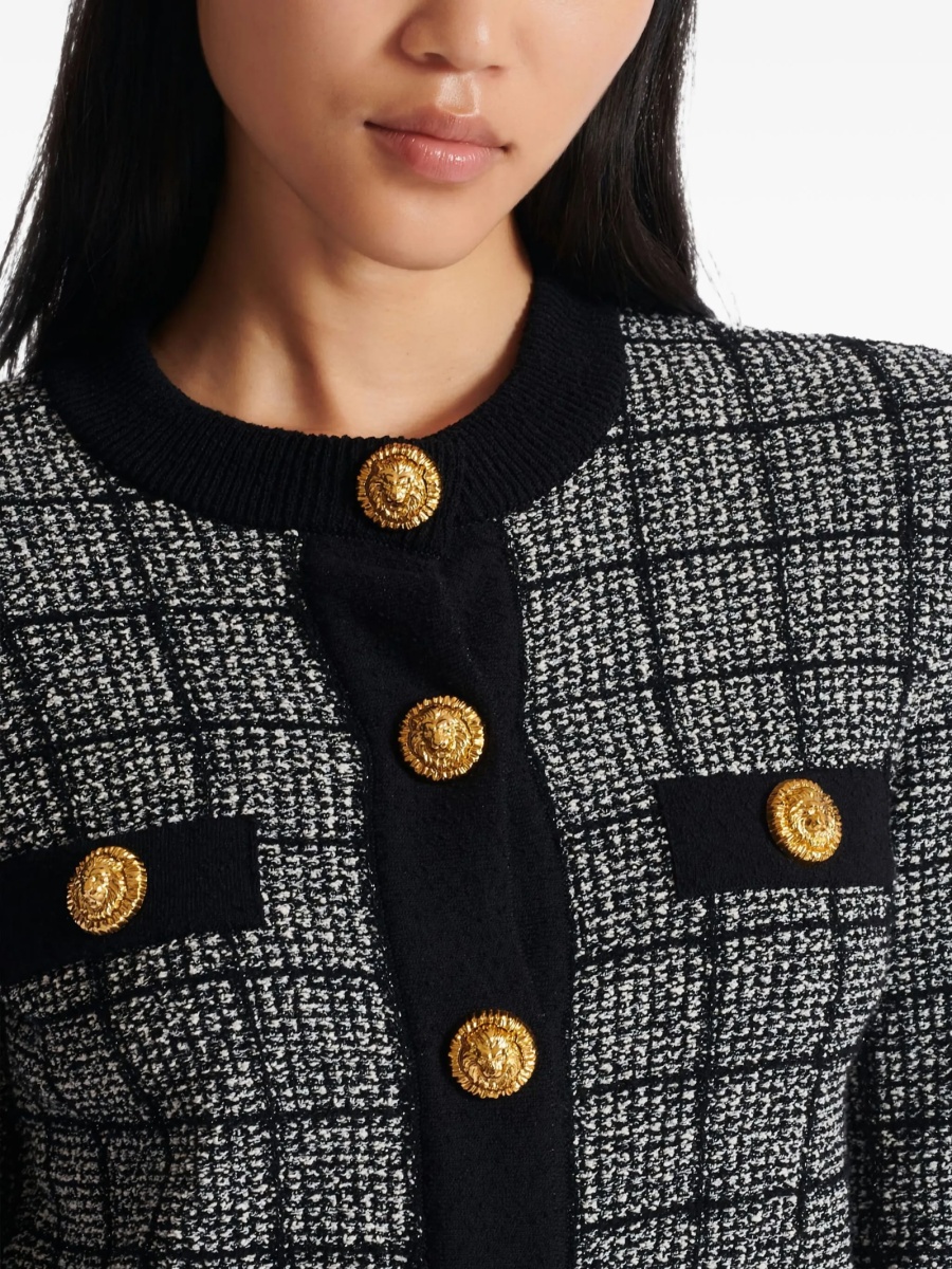 Jacheta Balmain neagra - Img 5