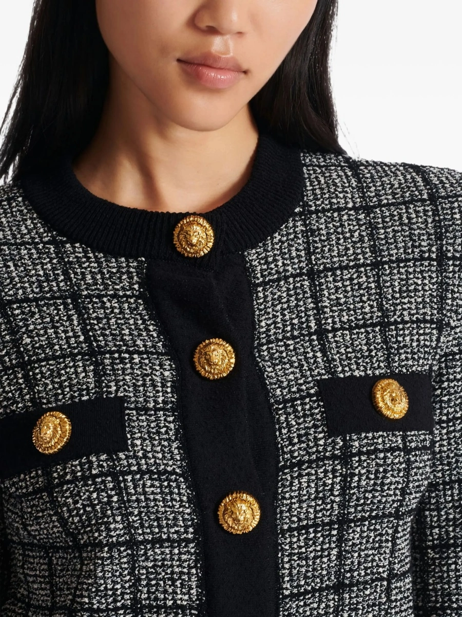 Jacheta Balmain neagra - Img 5