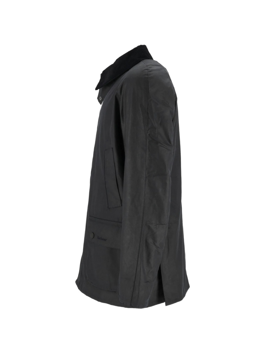 Jacheta Barbour neagra din bumbac - Img 3