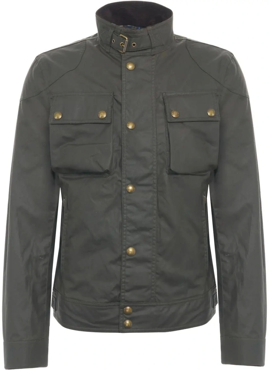 Jacheta Belstaff verde 'Racemaster' - Img 2