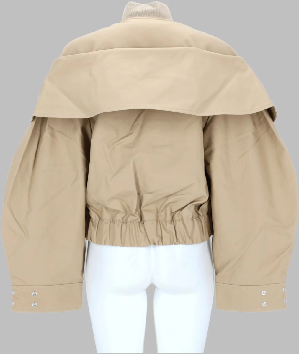 Jacheta Bomber In Cotone - Img 2