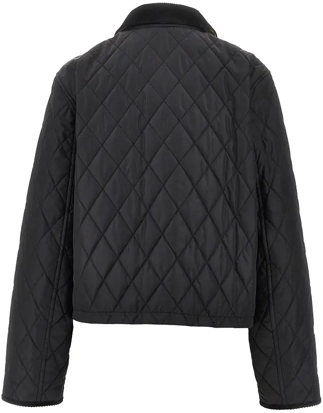 Jacheta Burberry neagra din nylon - Img 3