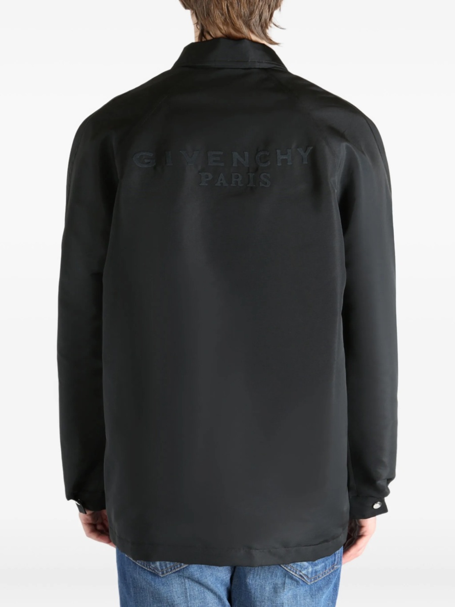 Jacheta camasa Givenchy neagra - Img 5