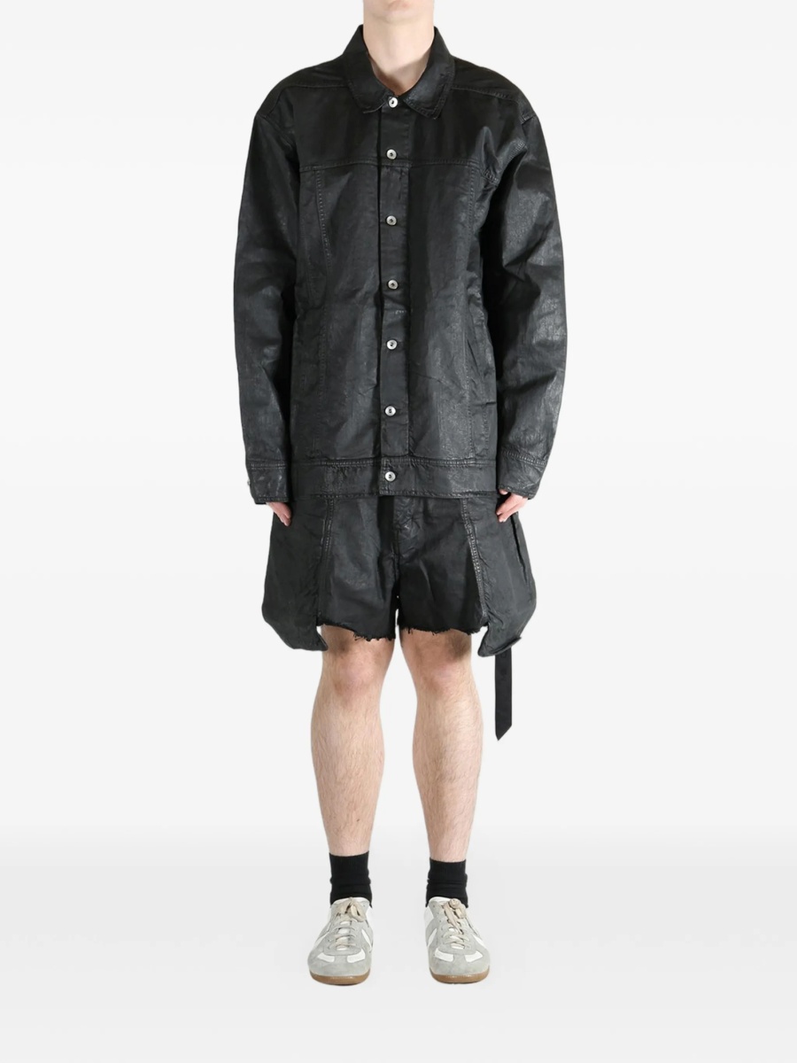 Jacheta camasa Rick Owens neagra - Img 2