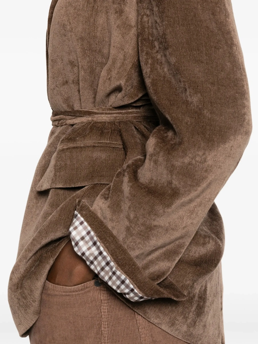 Jacheta Cashmere-blend Jacket with drawstrings - Img 7