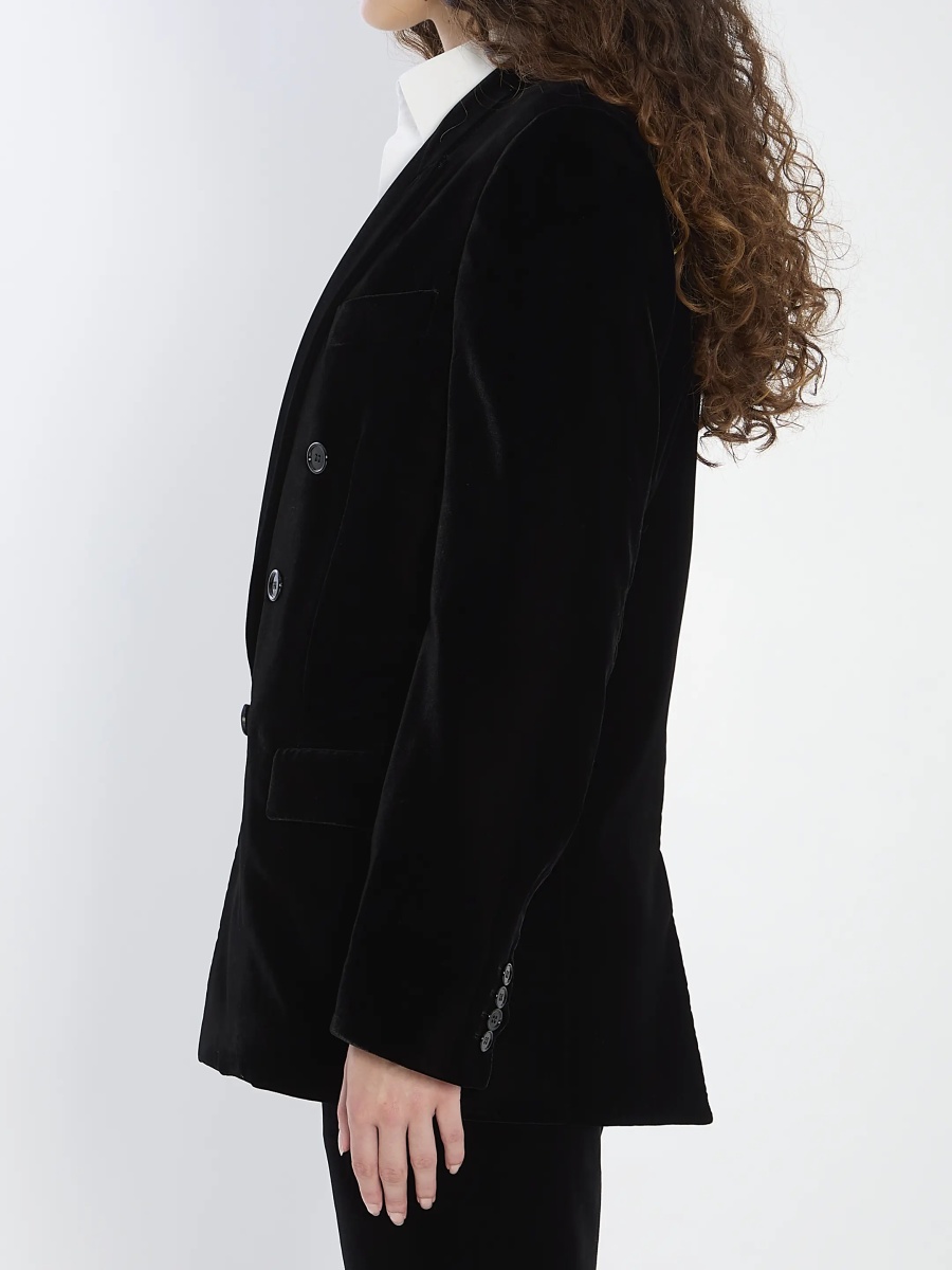 Jacheta Cassandre Jacket In Velvet - Img 3