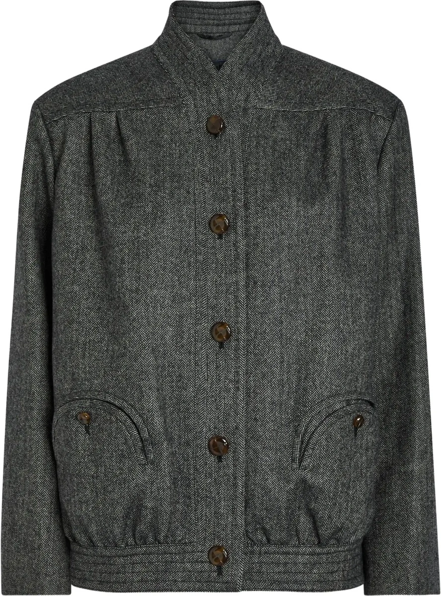 Jacheta Coiba Herringbone wool blend Jacket - Img 5