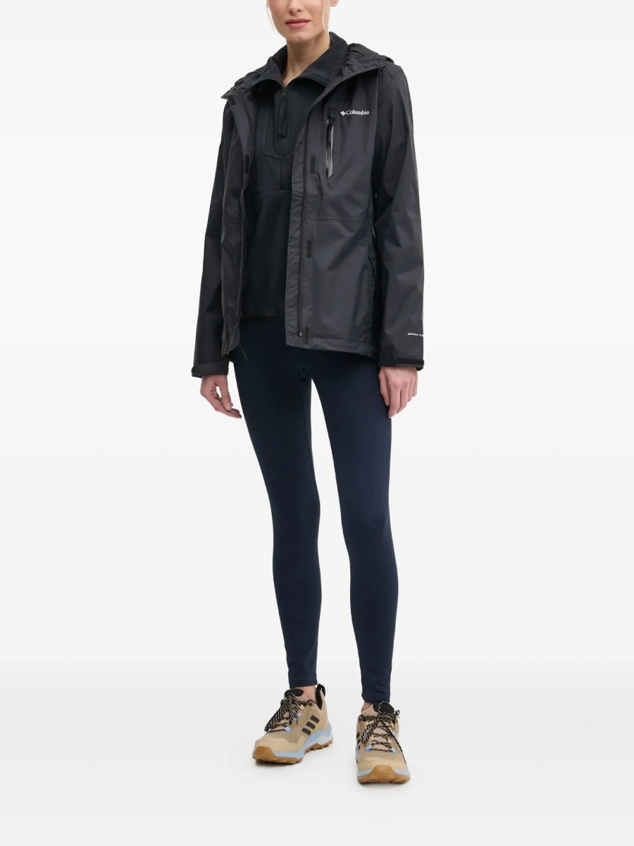 Jacheta Columbia neagra din nylon - Img 2