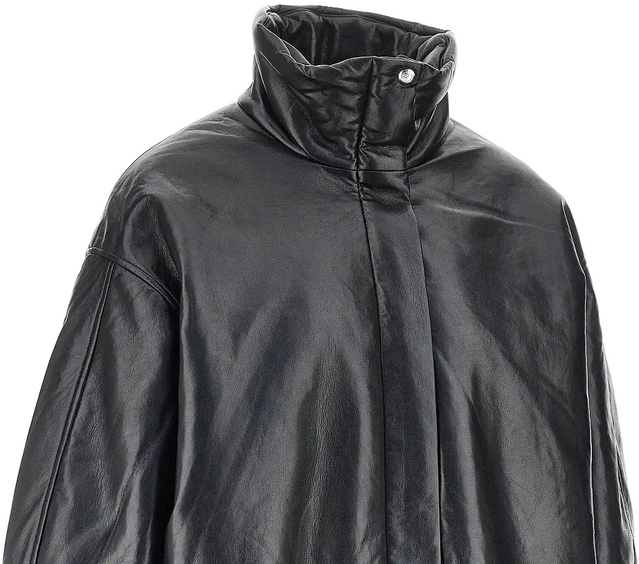 Jacheta 'Cyrus' recycled leather jacket - Img 2