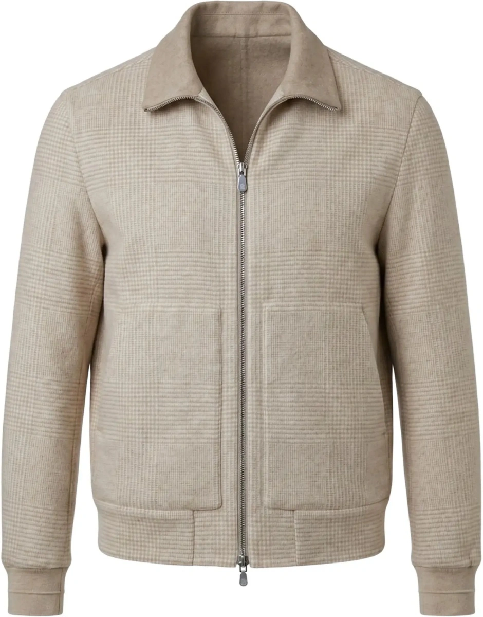 Jacheta Double-face cashmere Jacket - Img 7