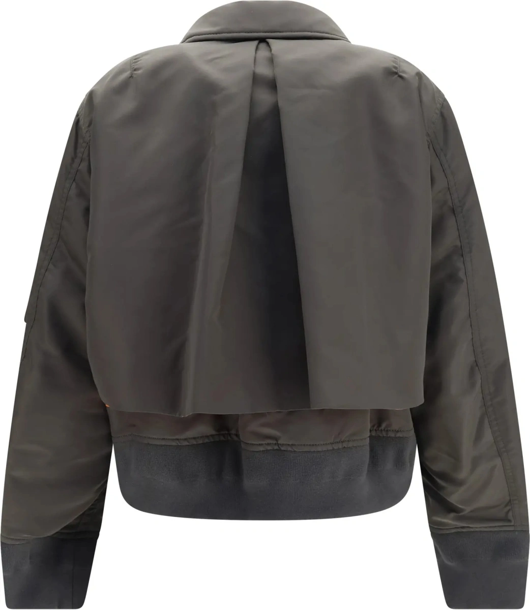 Jacheta Double-zip nylon Jacket - Img 2