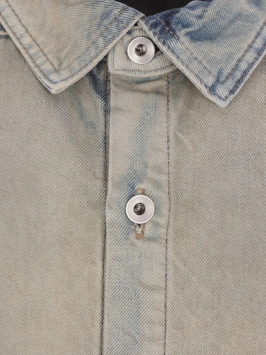 Jacheta DRKSHDW gri din denim - Img 6