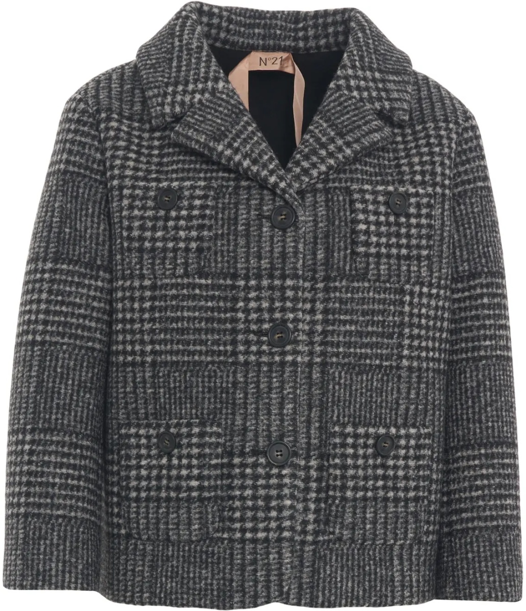 Jacheta Jacket with check pattern - Img 2