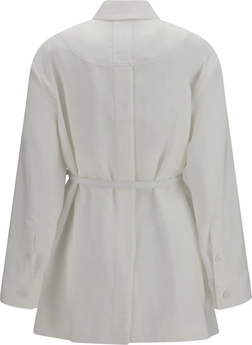 Jacheta Linen and cotton belted Jacket - Img 2