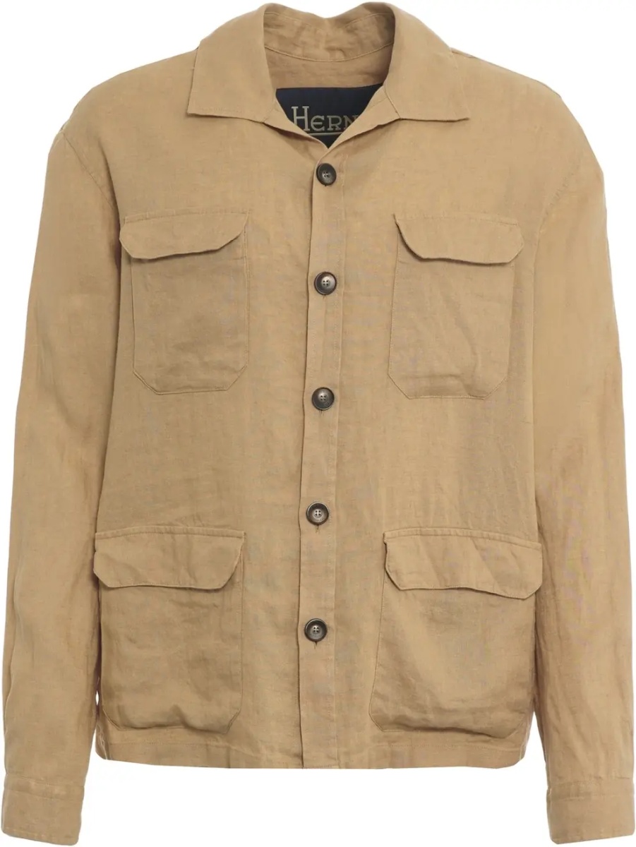 Jacheta Linen field jacket - Img 2