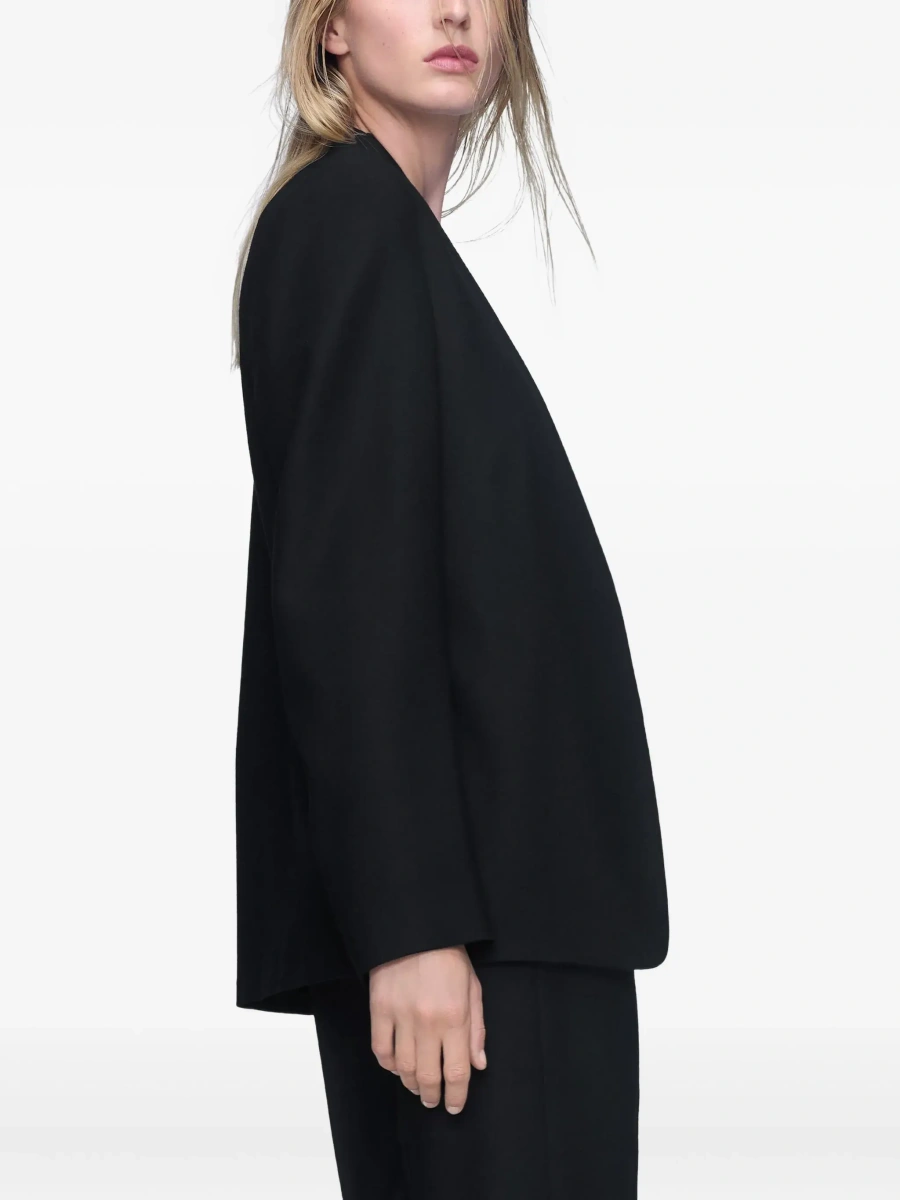 Jacheta Minimal virgin wool Jacket - Img 5