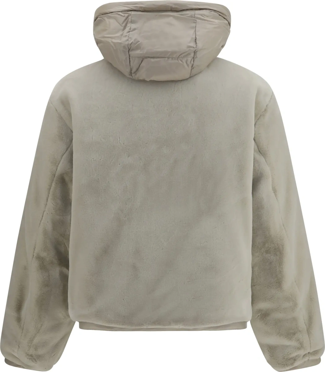 Jacheta Reversible Queens Puffer Jacket - Img 4