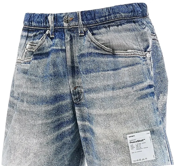 Jacheta Satisfy albastra din denim - Img 2