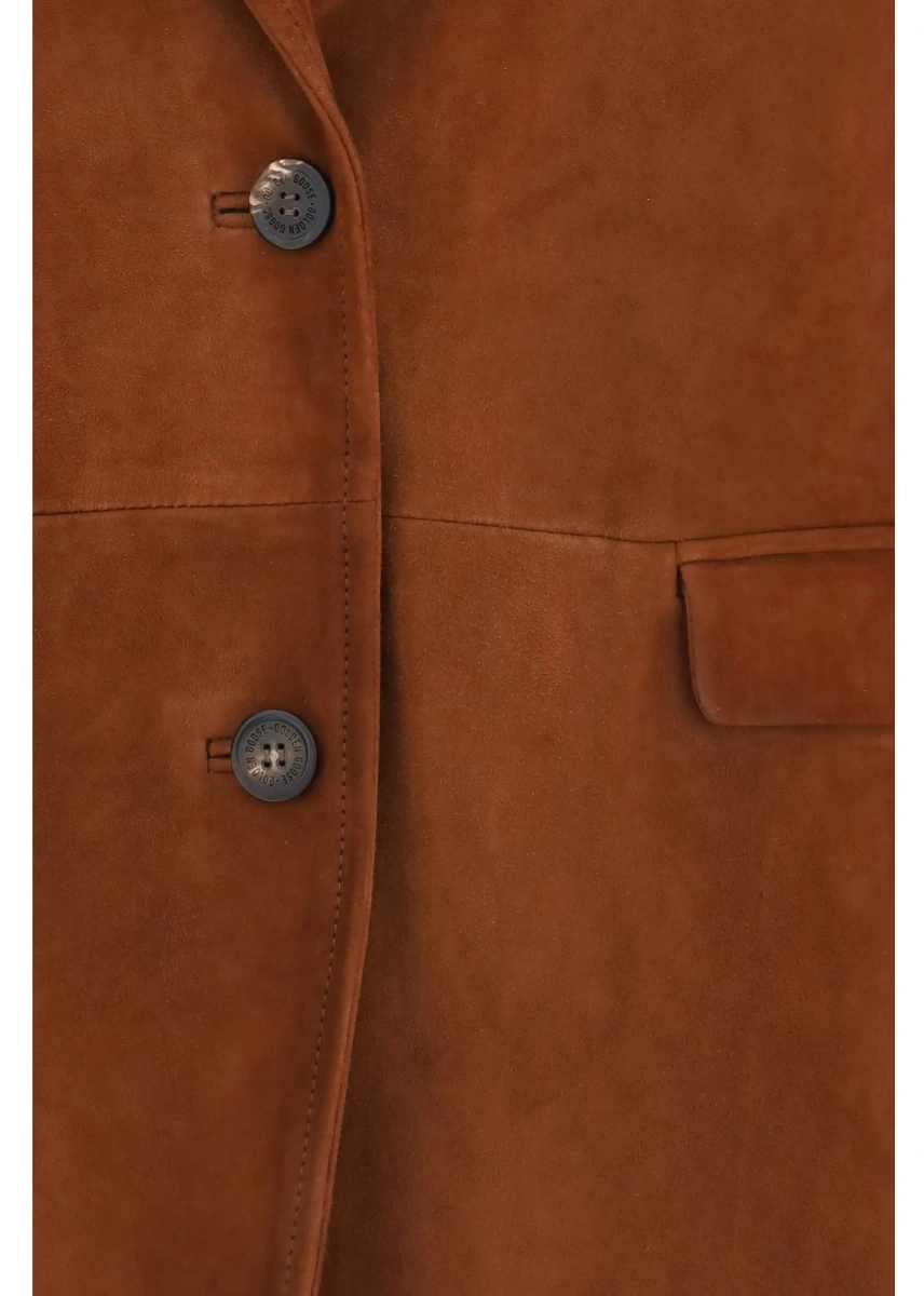 Jacheta Single-breasted leather Jacket - Img 3
