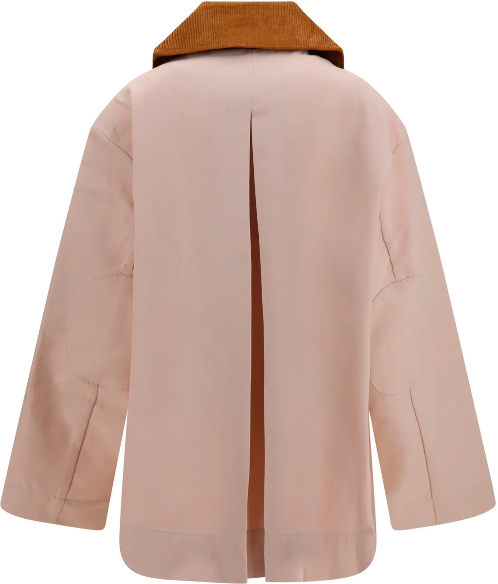 Jacheta Twill Jacket with suede details - Img 2