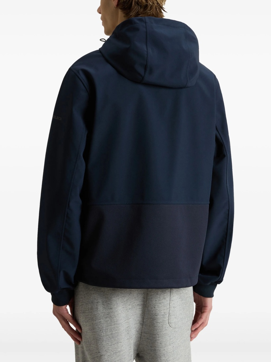 Jacheta Woolrich albastra din spandex/elastan si polyester - Img 4