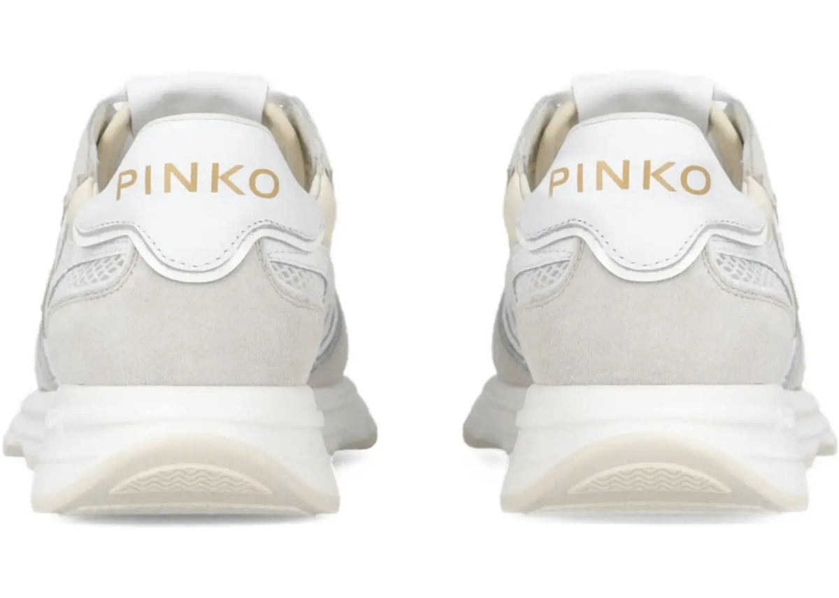 Leather Zoe Sneakers with mesh inserts - Img 4