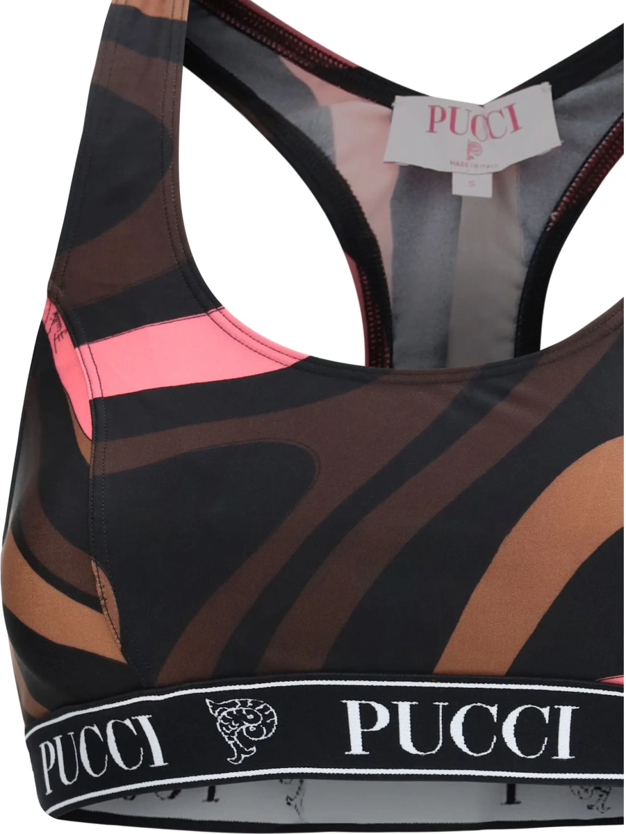 Lenjerie Marmo Print Sports Top - Img 3
