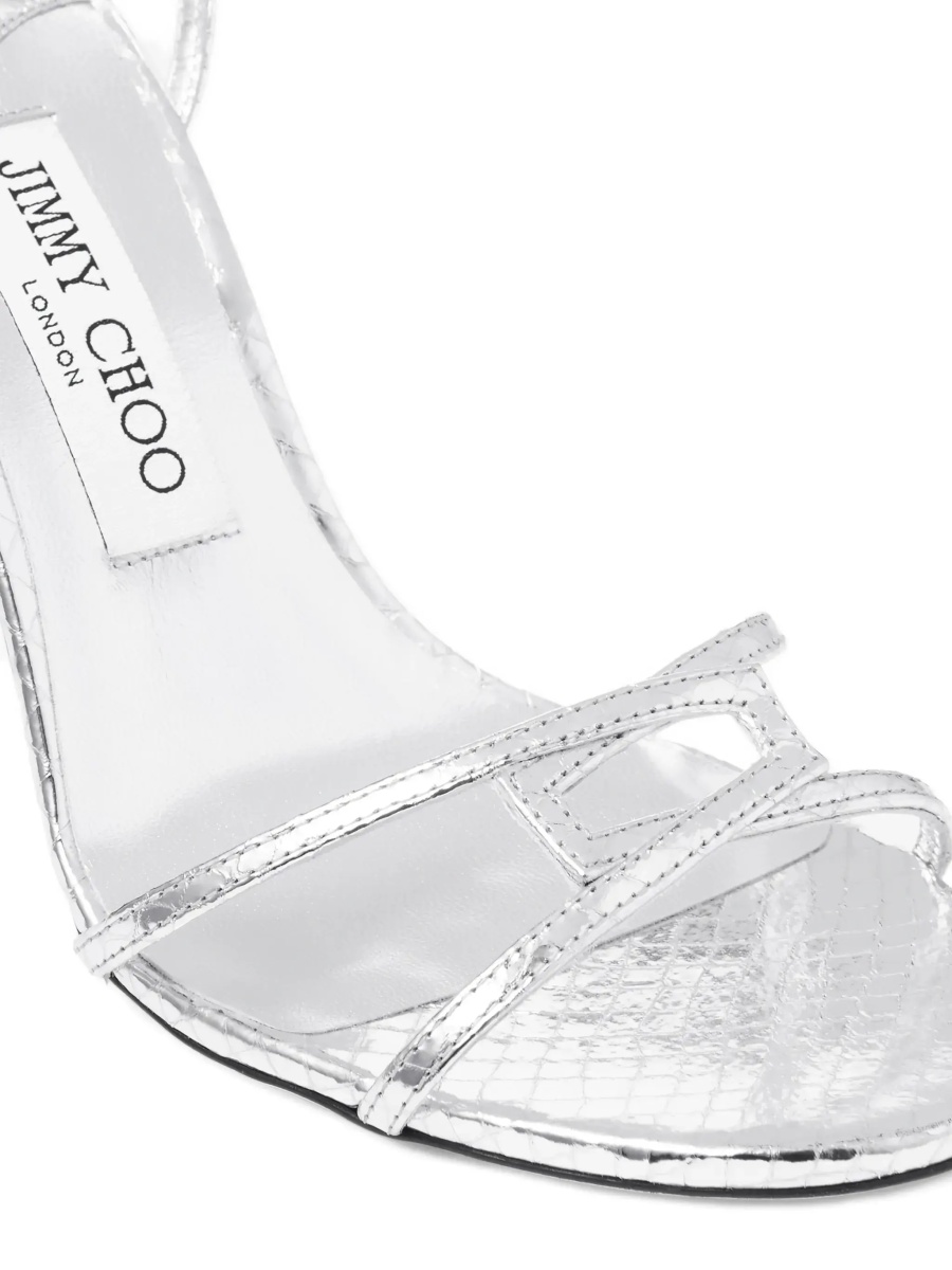 "Leo 100mm" heeled sandals - Img 5