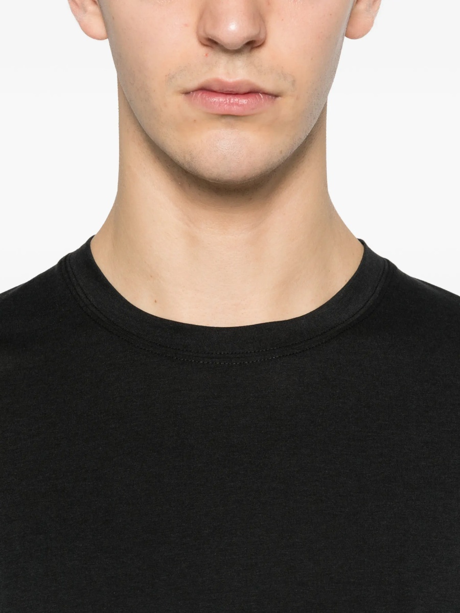 Lyocell and cotton T-shirt - Img 5