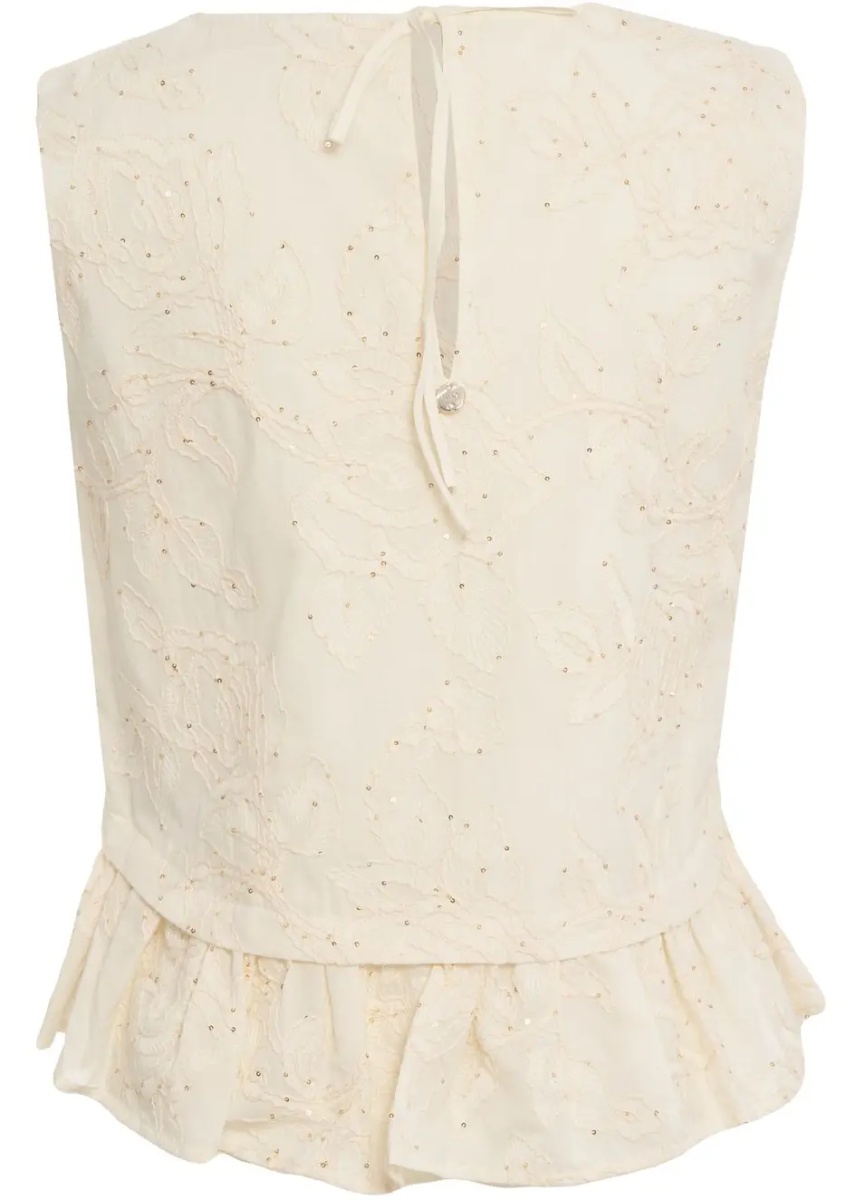 Maiou Top with embroidery - Img 3