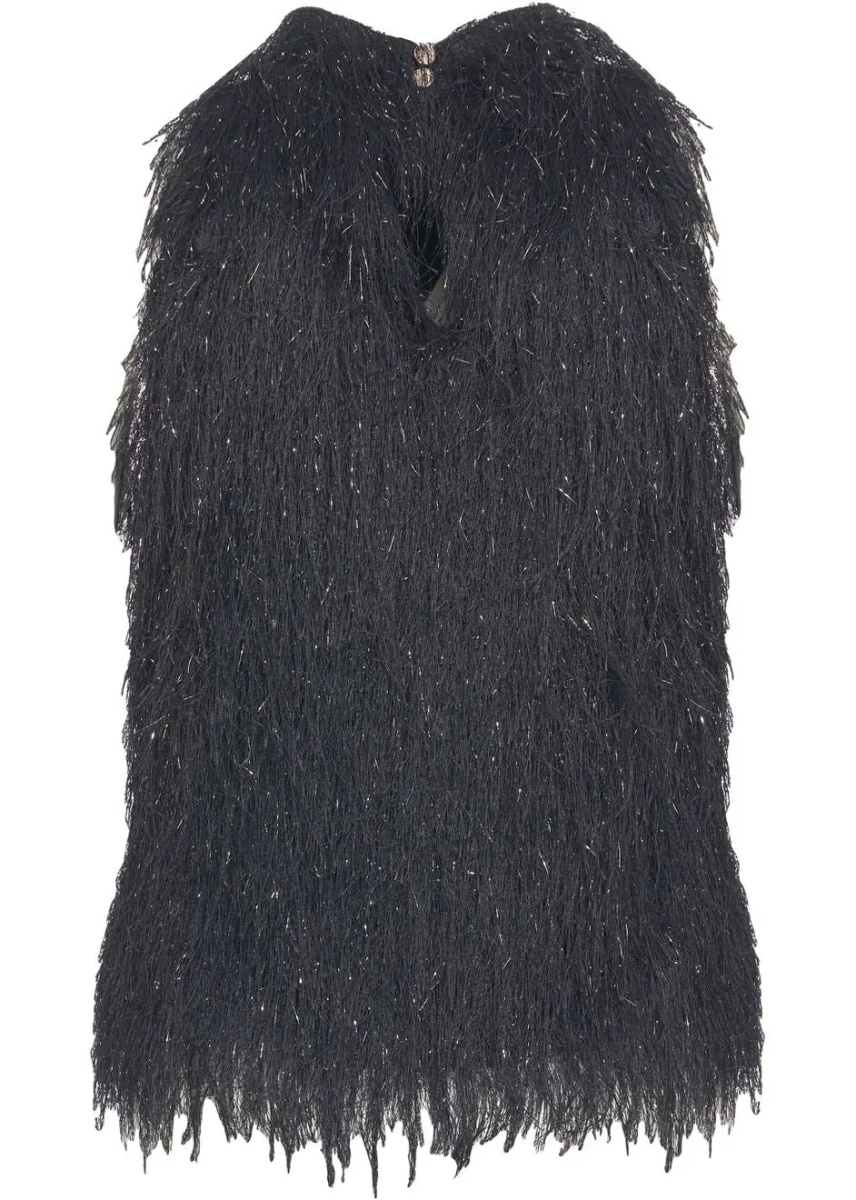 Maiou Top with fringe details - Img 3