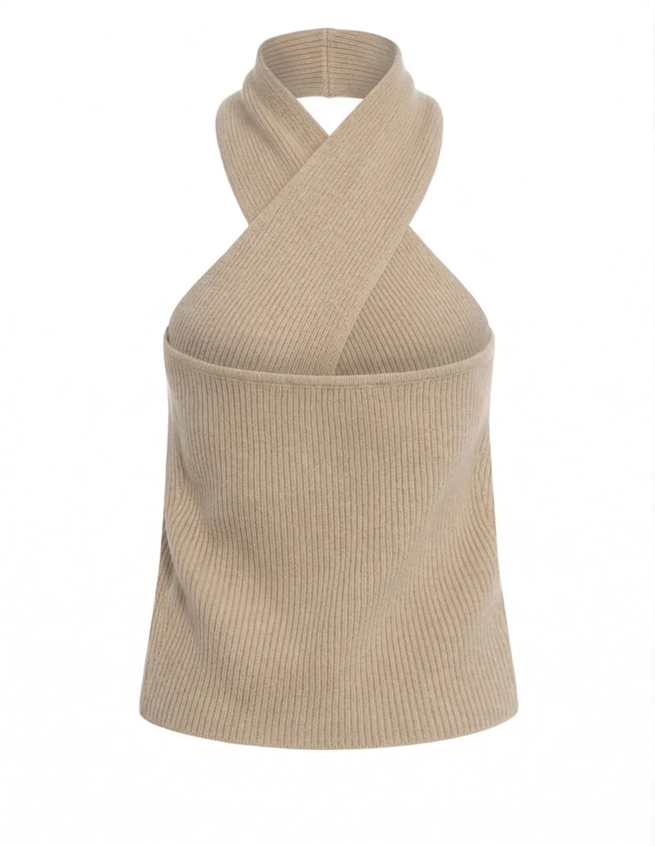 Maiou Twisted neck holder top 'Xenia' - Img 3