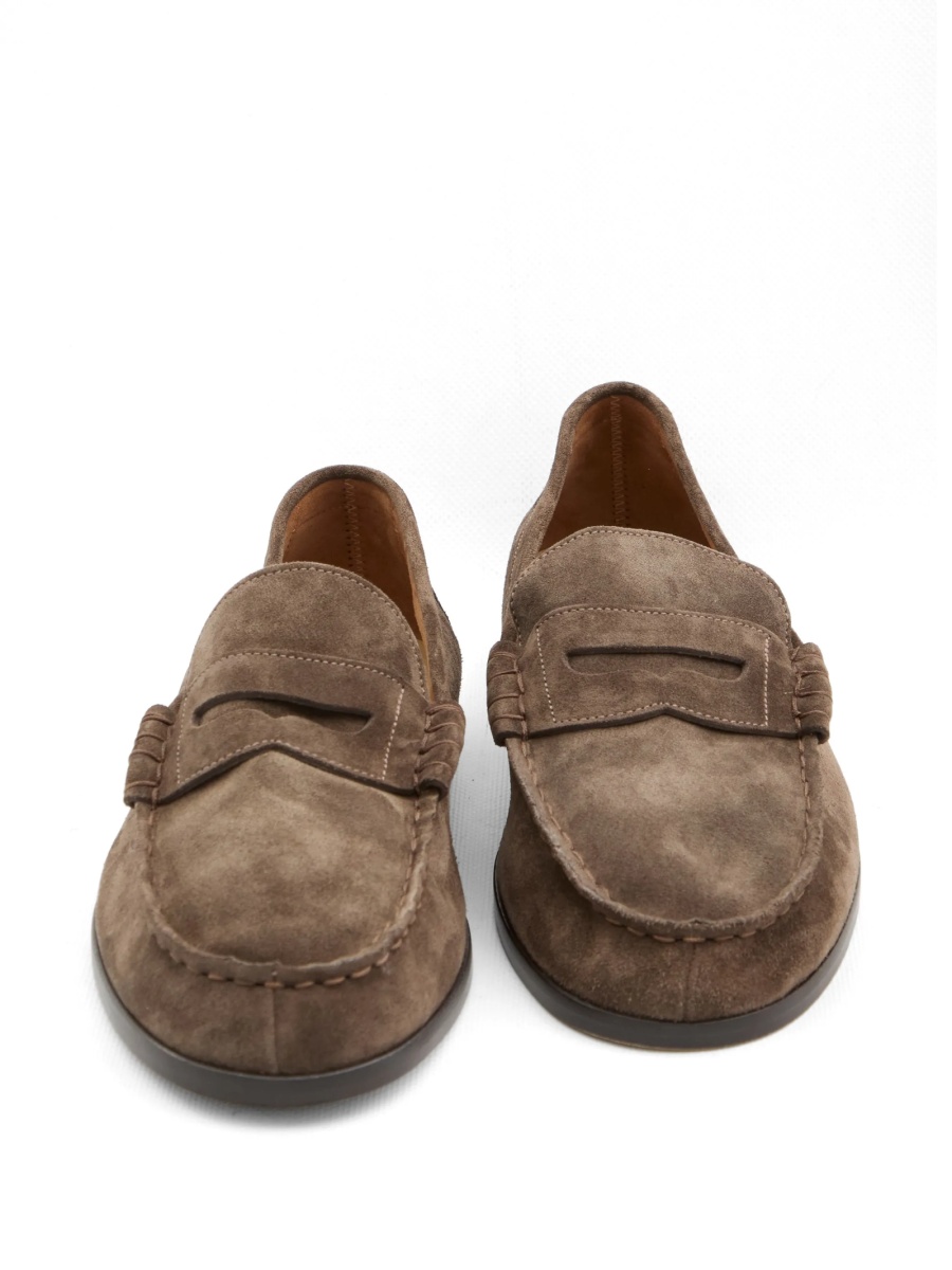Mocasini Common Projects maro din piele intoarsa - Img 5