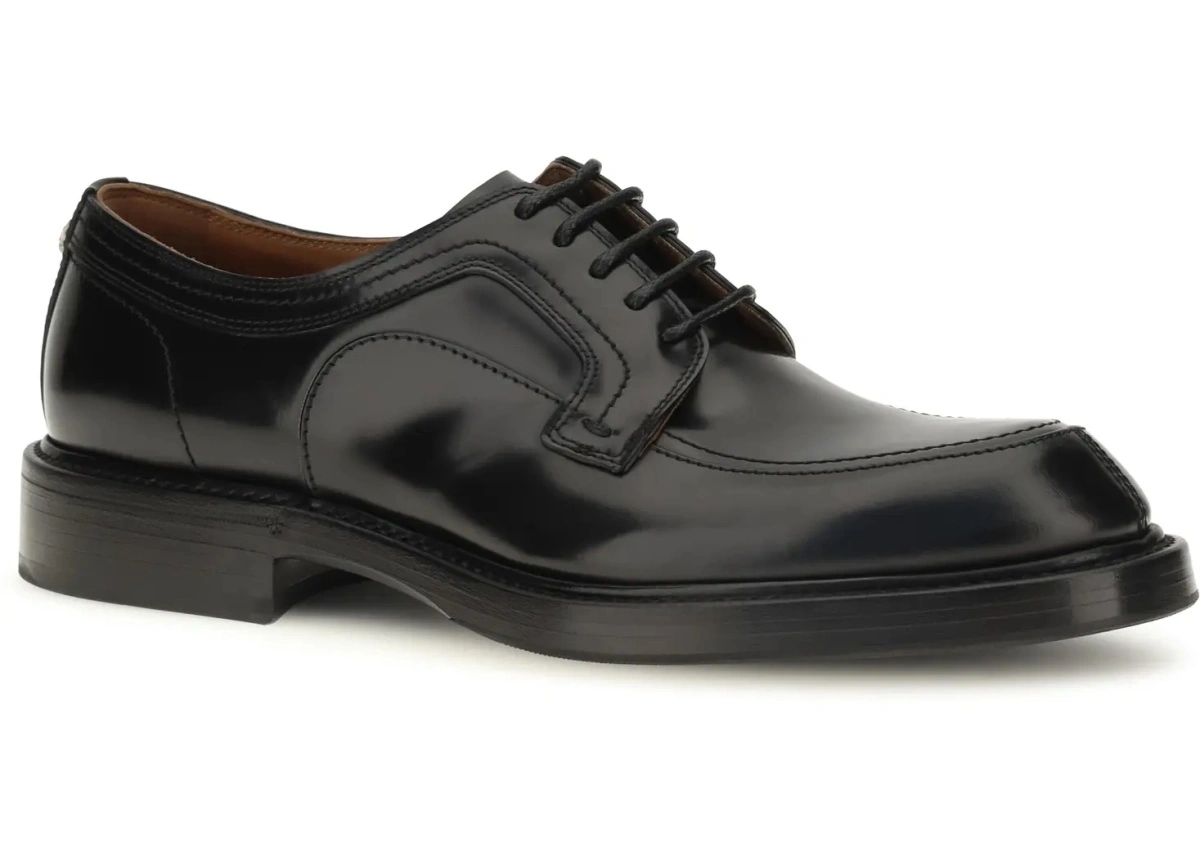 Mocasini Dolce &amp; Gabbana negri din piele de vitel - Img 2