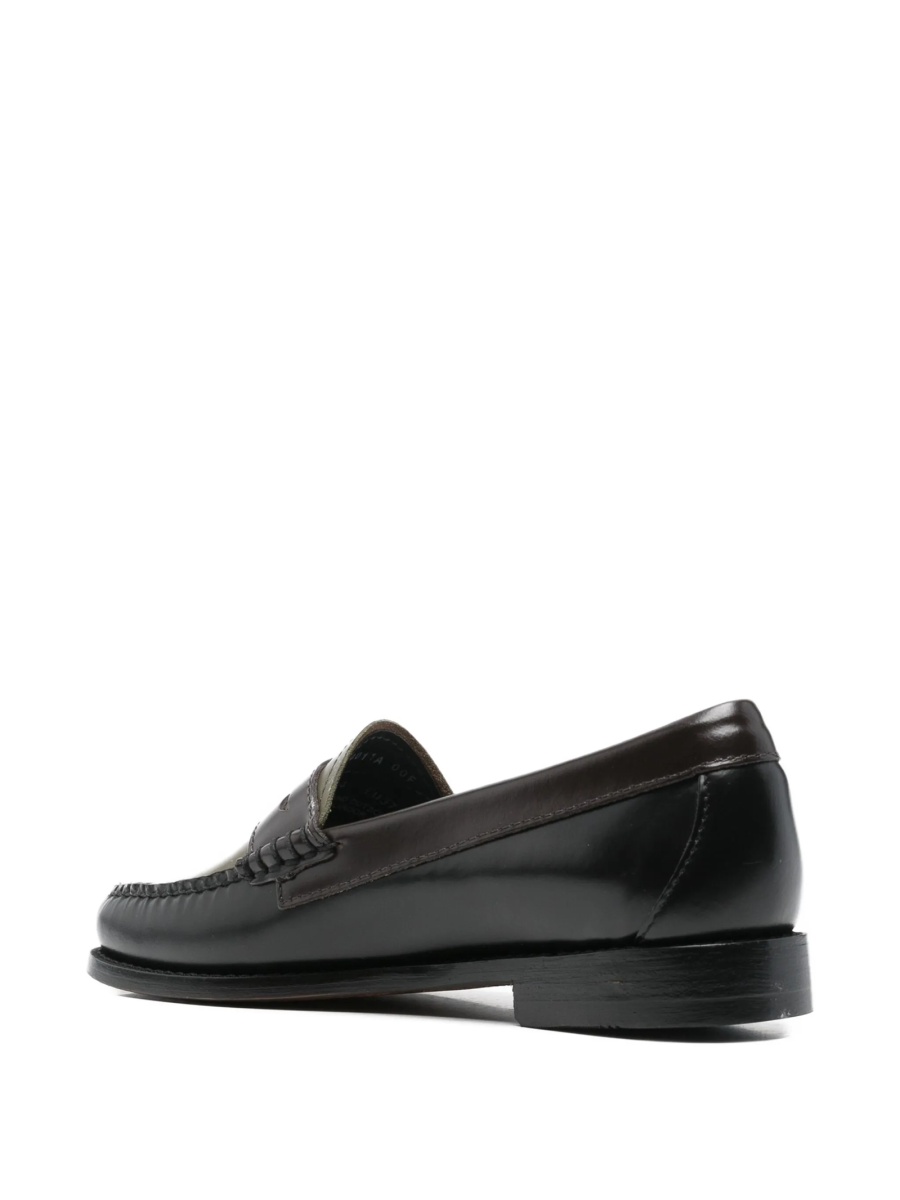 Mocasini G.H. BASS maro din piele - Img 3