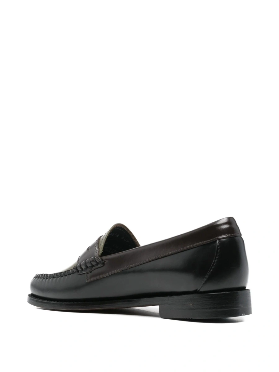 Mocasini G.H. BASS maro din piele - Img 3