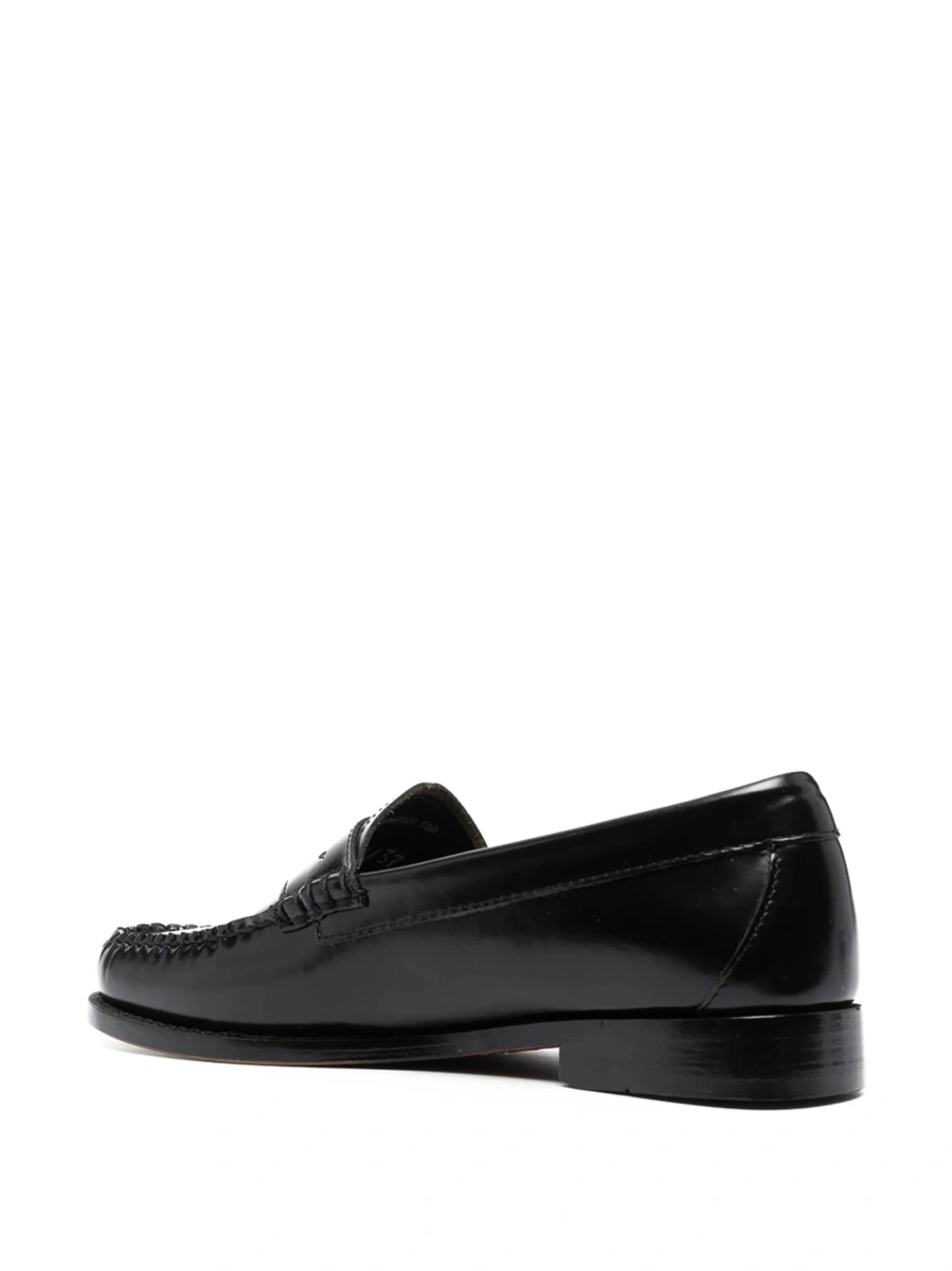 Mocasini G.H. BASS negri din piele - Img 3