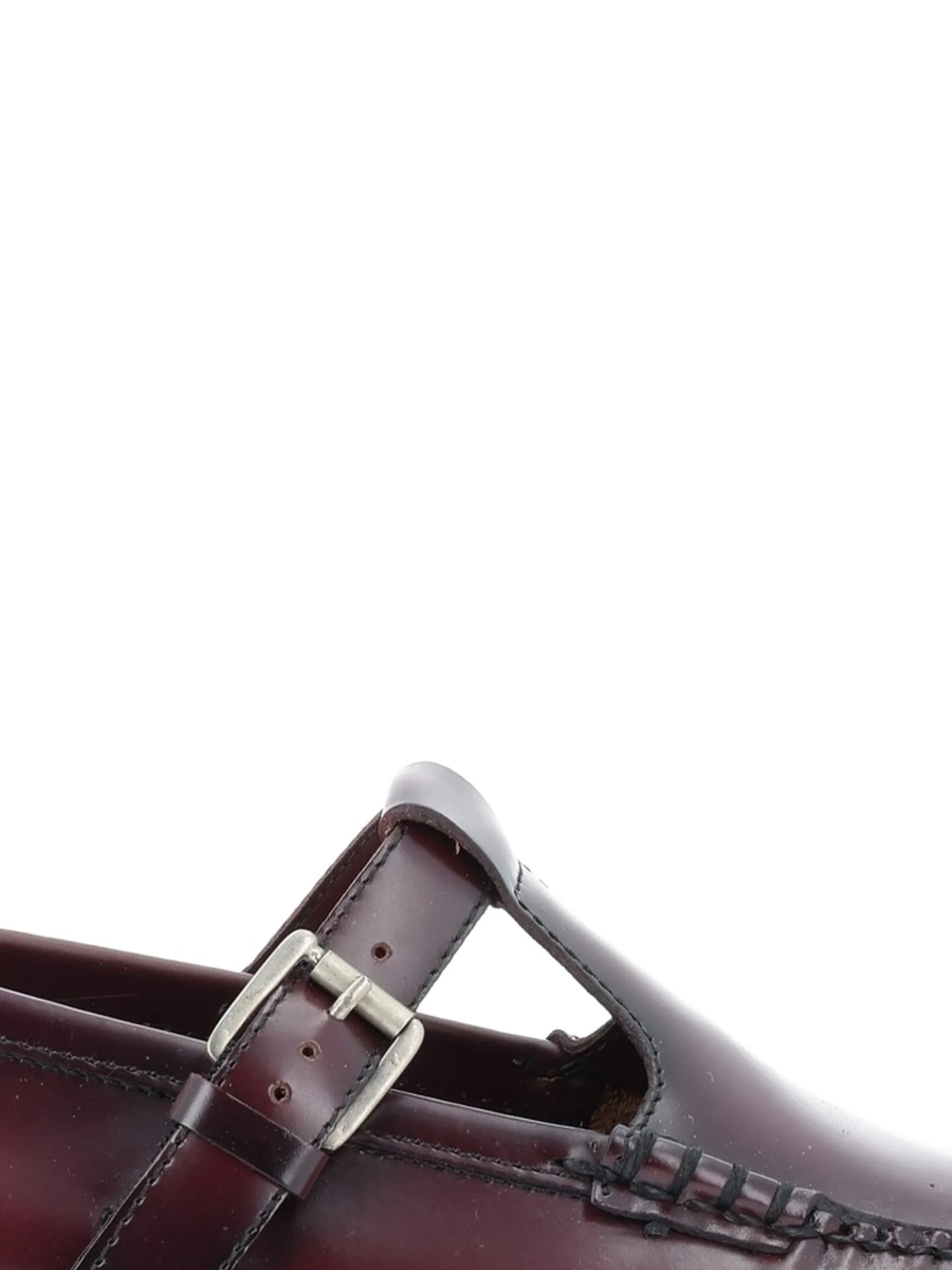 Mocasini G.H. BASS rosii din piele - Img 2
