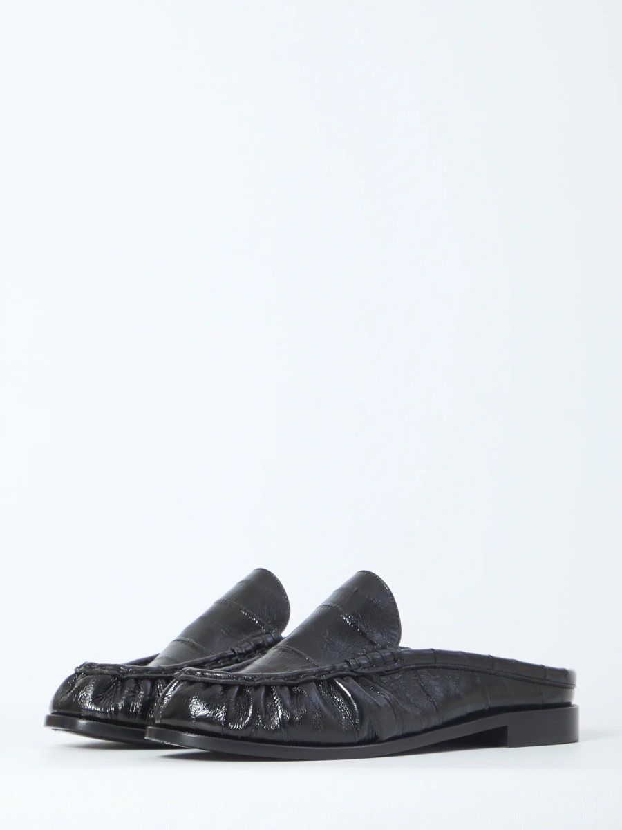 Mocasini Le Loafer Loafers In Eel Skin - Img 2